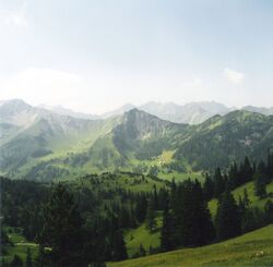 Mountain scenery