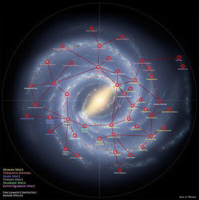 Mass Effect 3 Galaxy Map