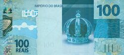 100 reais anverso