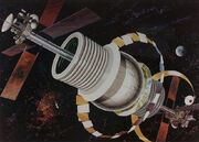 External view of a Bernal sphere