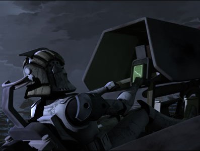Unidentified clone tank gunner TD