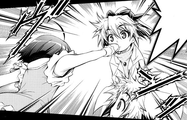 File:Medaka threatens Hitomi.jpg