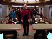 USS Enterprise-D bridge crew, 2364