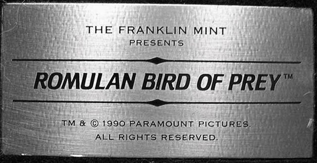 File:Franklin Mint Star Trek stand plaque.jpg