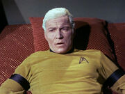 James Kirk prematurely aged