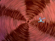 USS Enterprise NCC-1701 und IKS Klothos durchfliegen Zeit-Barriere.jpg