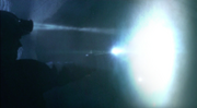 Vulcan particle weapon firing