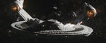 USS Franklin, fore