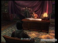 Sergei's desk