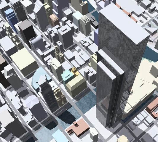 File:Chicago World Trade Center aerial view - Tower 1.jpg