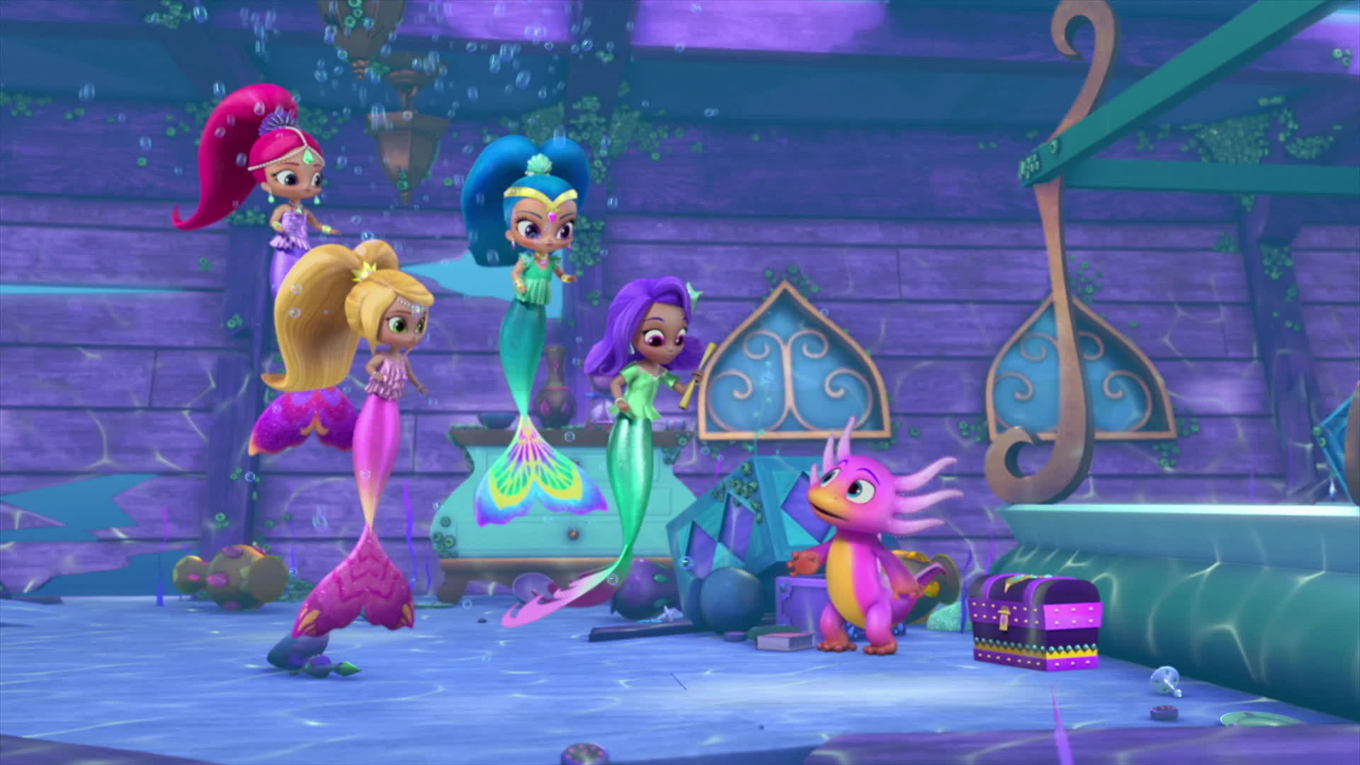 Image Shimmer and Shine Mermaids.jpg Mermaid Wiki FANDOM powered