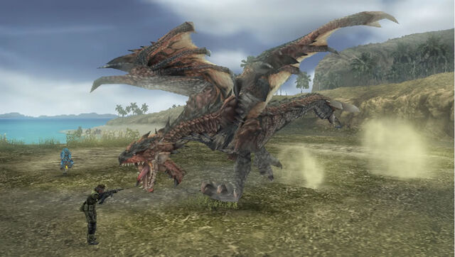 File:Rathalos vs Big Boss.jpg