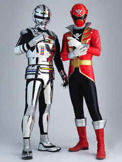 GokaiRed + Gavan