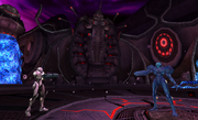 Samus vs Samus Oscura MP2.png