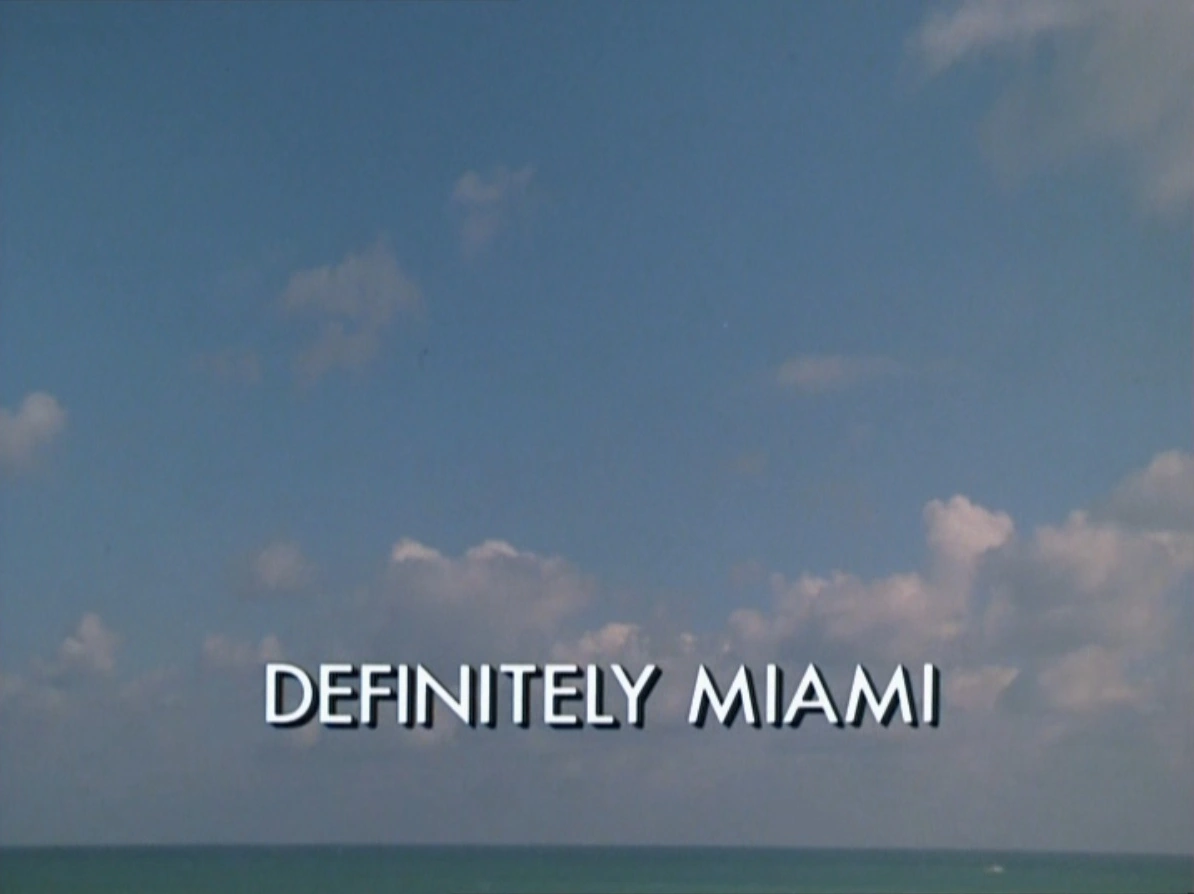 "Definitely Miami" Miami Vice Wiki FANDOM powered by Wikia