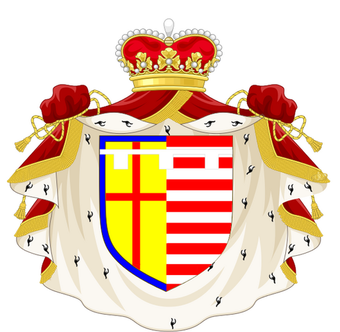File:Robert, Prince of the Unironic Empire Coat of Arms PNG.png