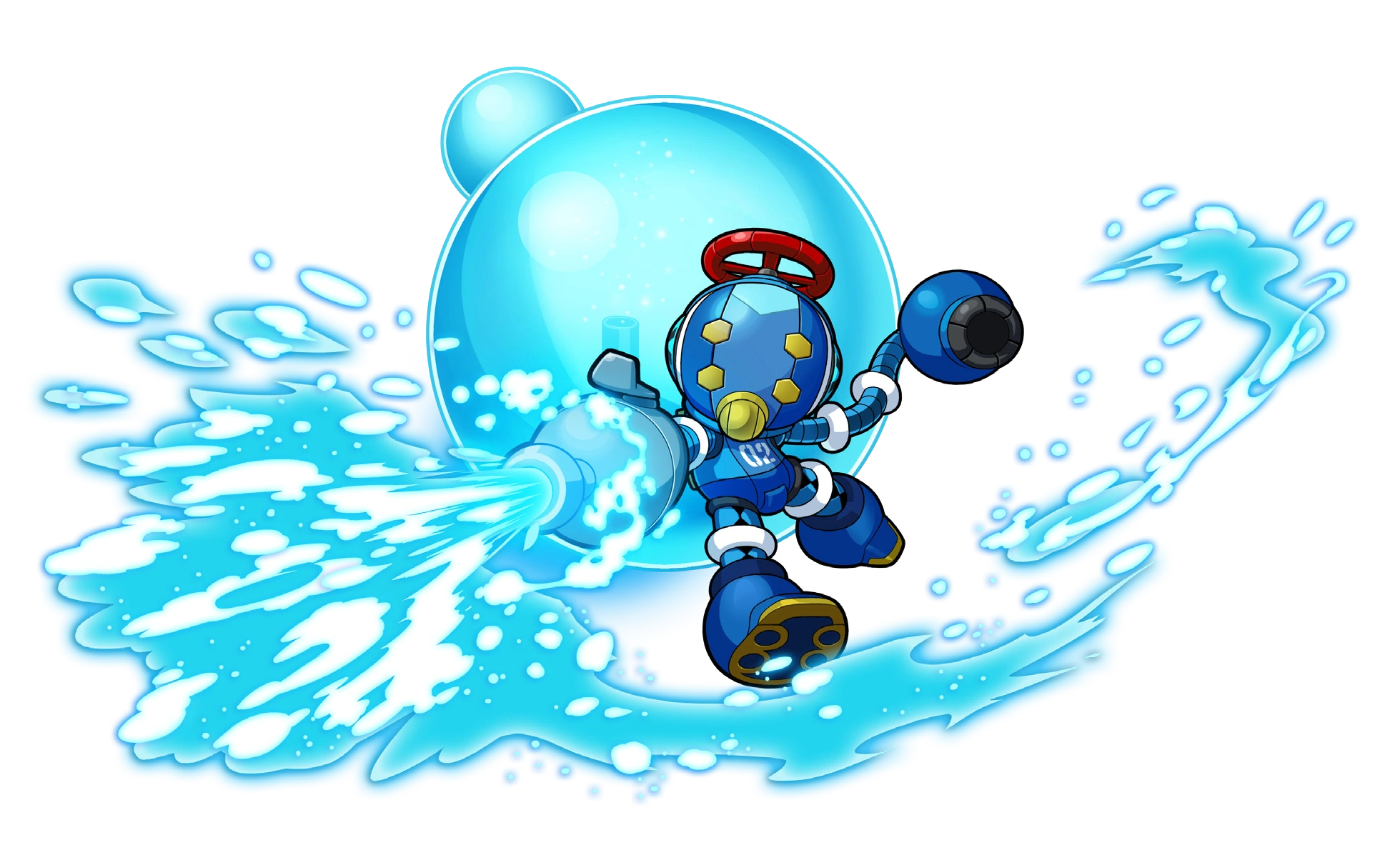 Mighty gunvolt burst switch