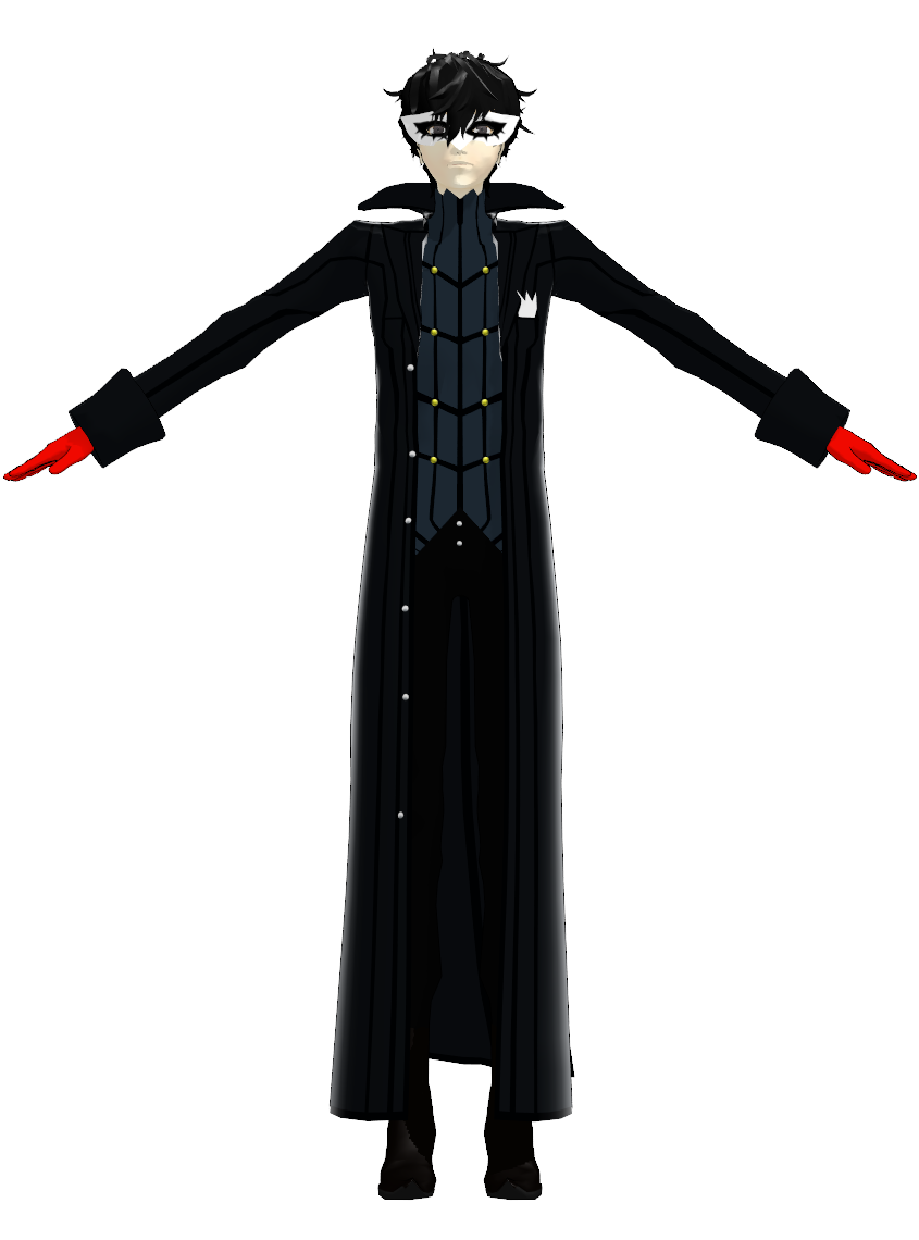 Persona 5 Protagonist Joker (R E K) | MikuMikuDance Wiki ...