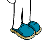 Blue Clogs