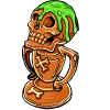 Bronze Skull