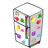 Berry Lucky Charms® refrigerator