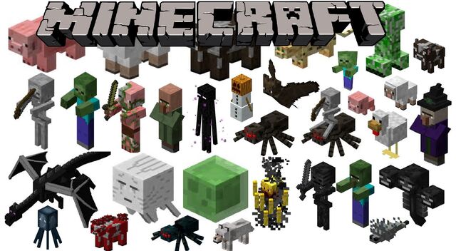 File:Minecraft Mobs.jpg