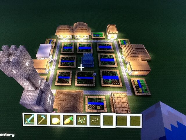File:My Minecraft Village.jpeg