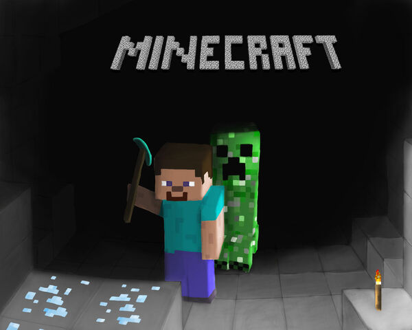 File:Minecraft by xephio-d30a07x.jpg