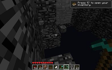 Mine below bedrock