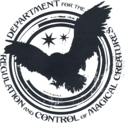 Department for the Regulation and Control of Magical Creatures logo