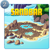 Water Island Sandbar Icon