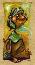 Bruxa bébeda