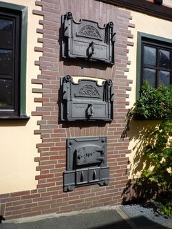 Backofenklappen Deko
