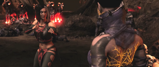 File:Sareena MKX Fighting stance.png