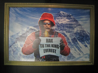 Duke Nukem Mt. Everest Painting