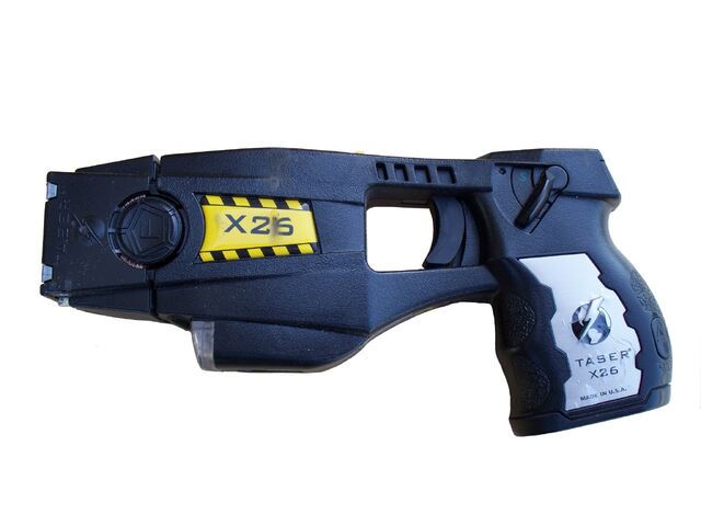 File:Police issue X26 TASER-white.jpg