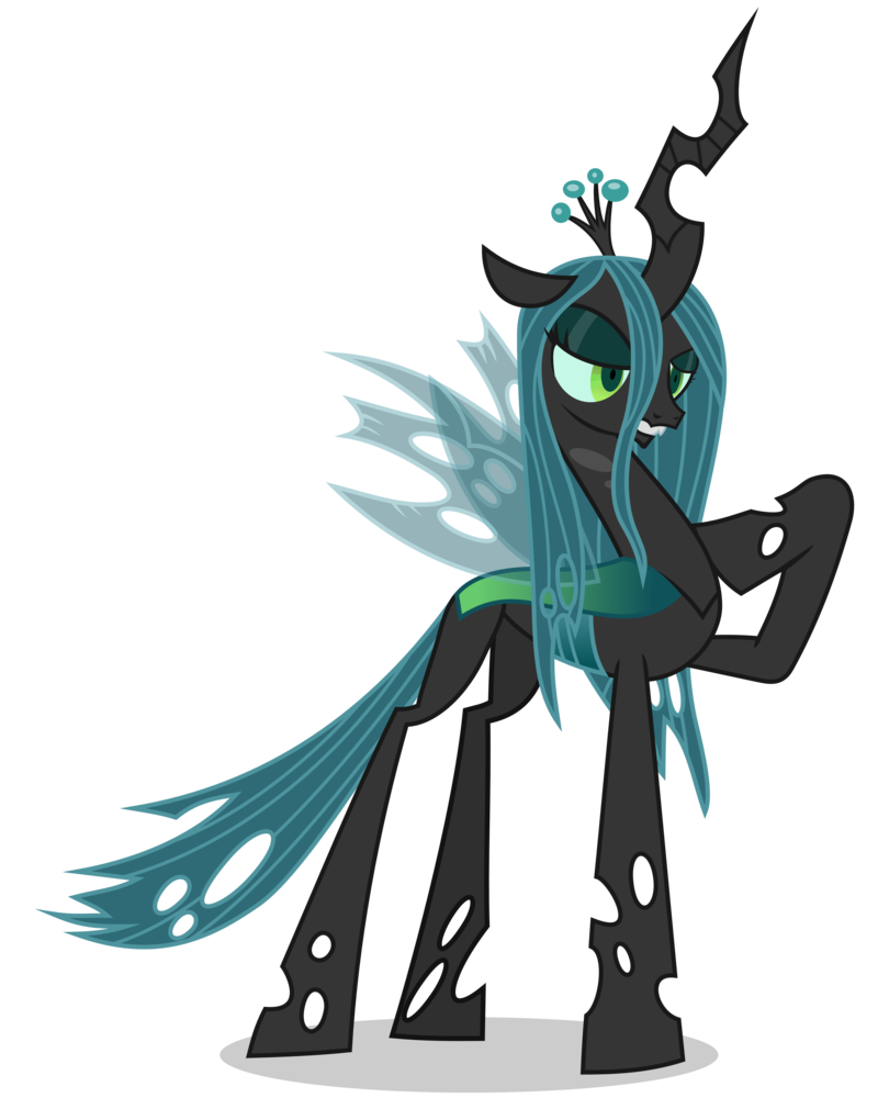 queen chrysalis and fluffle puff coloring pages - photo #12