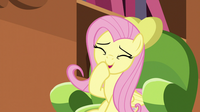 File:Fluttershy laughing amused S5E7.png