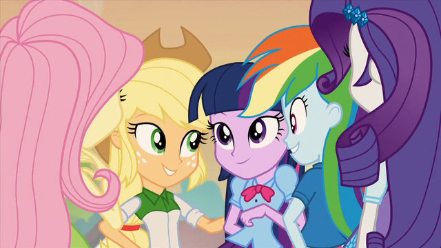 File:Rainbooms gather around Twilight EG2.png