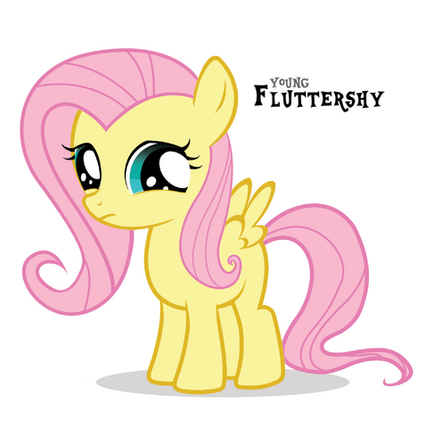 File:FANMADE Young Fluttershy.png