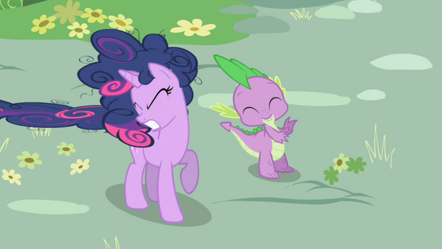 File:Twilight and Spike blown by RD's speed S1E01.png