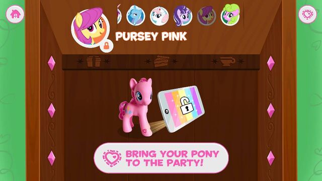 File:MLP Friendship Celebration app - Pursey Pink unlocked.jpg