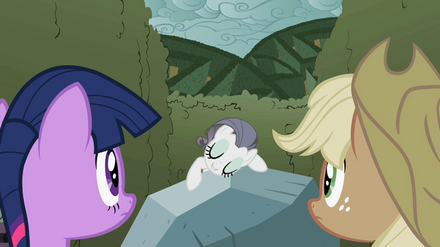 File:Rarity "This big beautiful bedazzling rock" S2E01.png