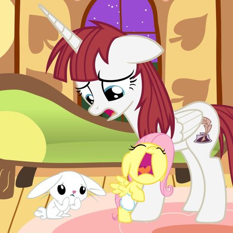 File:FANMADE Fausticorn and Fluttershy.jpg