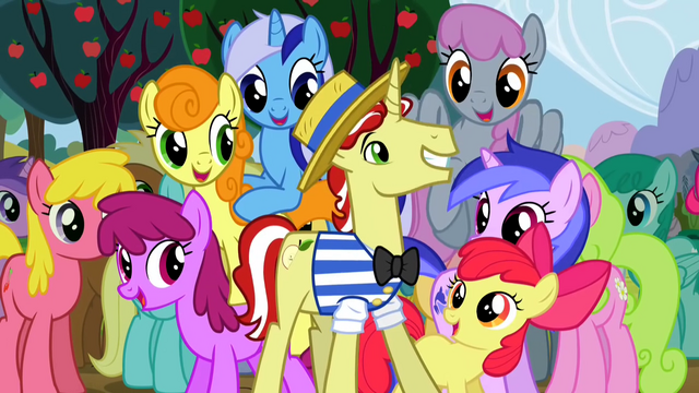File:Ponies surrounding Flim S2E15.png