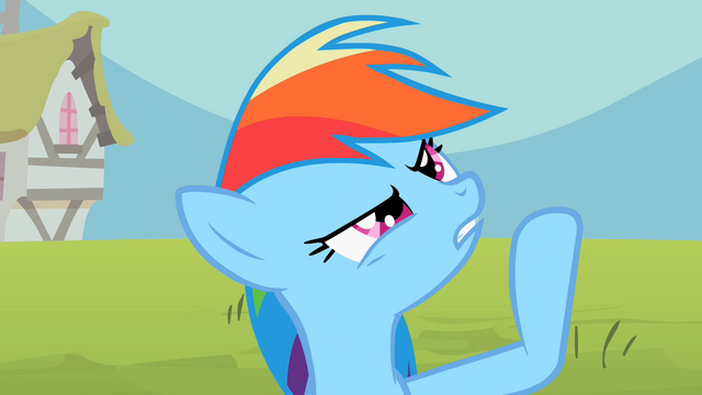 File:Rainbow Dash somehow S2E8.png
