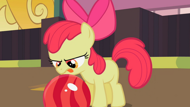 File:Apple Bloom tries to figure out how to pick up the bowling ball S2E06.png