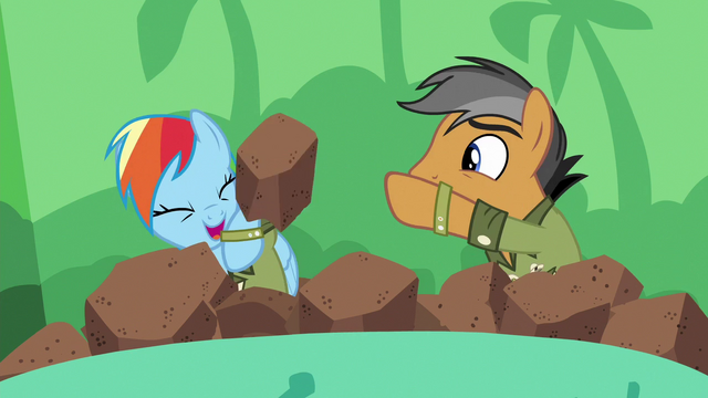 File:Quibble tosses a foam rock at Rainbow S6E13.png