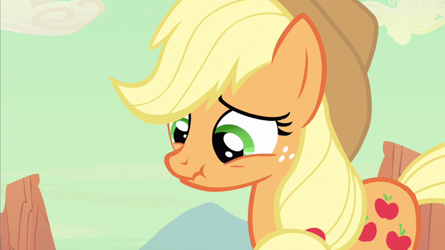 File:Applejack downcast eyes S2E14.png