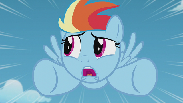 File:Filly Rainbow Dash unsure of herself S5E25.png